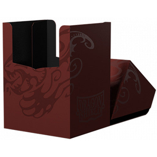 Deck Box: Dragon Shield: Deck Shell: Blood Red / Black (100 ct)
