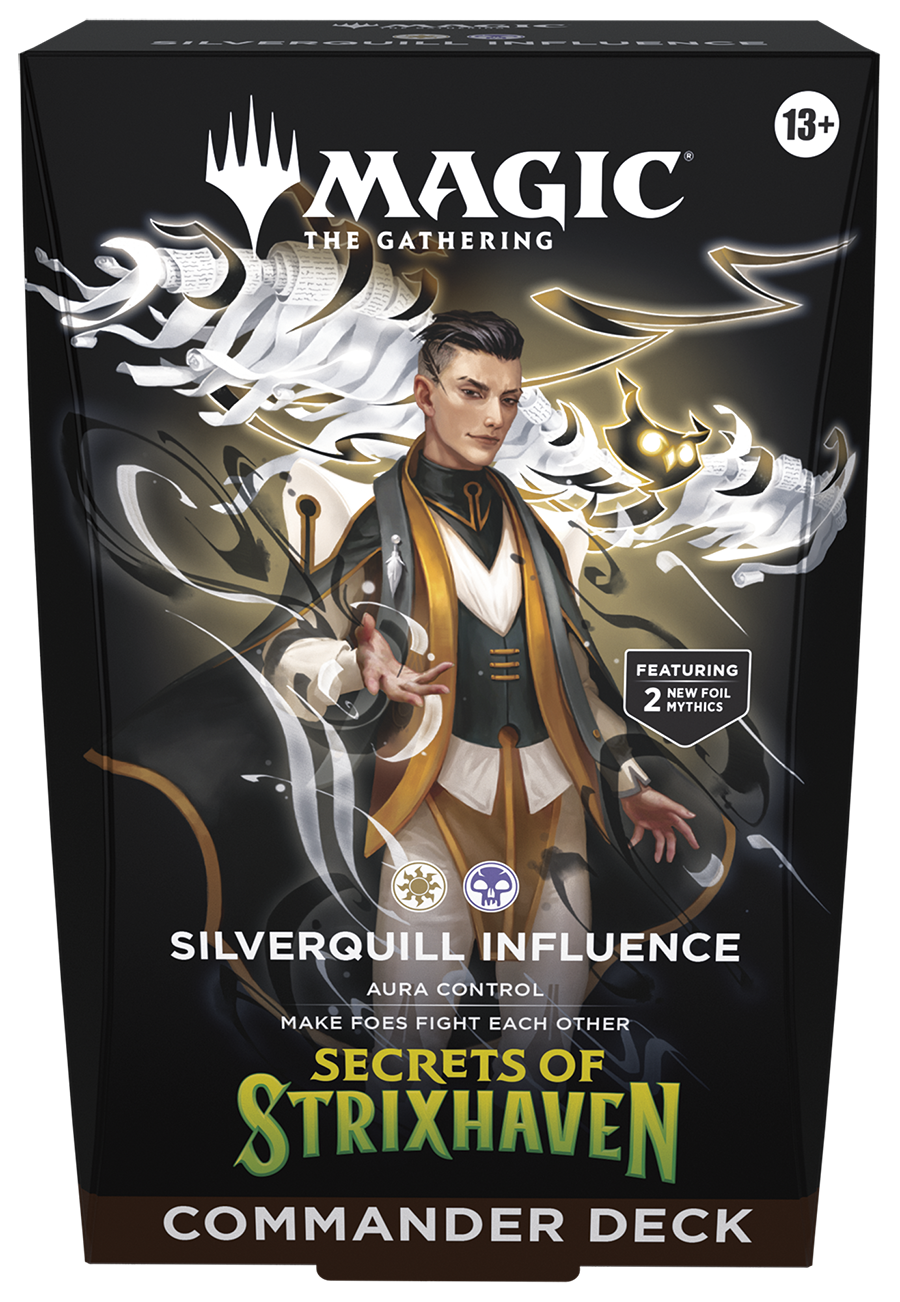 MTG : SECRETS OF STRIXHAVEN - COMMANDER SILVERQUILL INFLUENCE