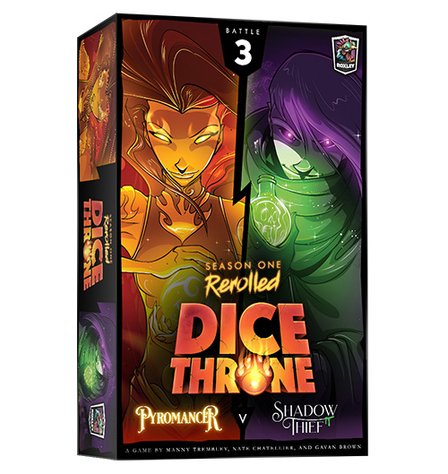 DICE THRONE S1R BOX 3 PYRO VS SHADOW THIEF (EN)