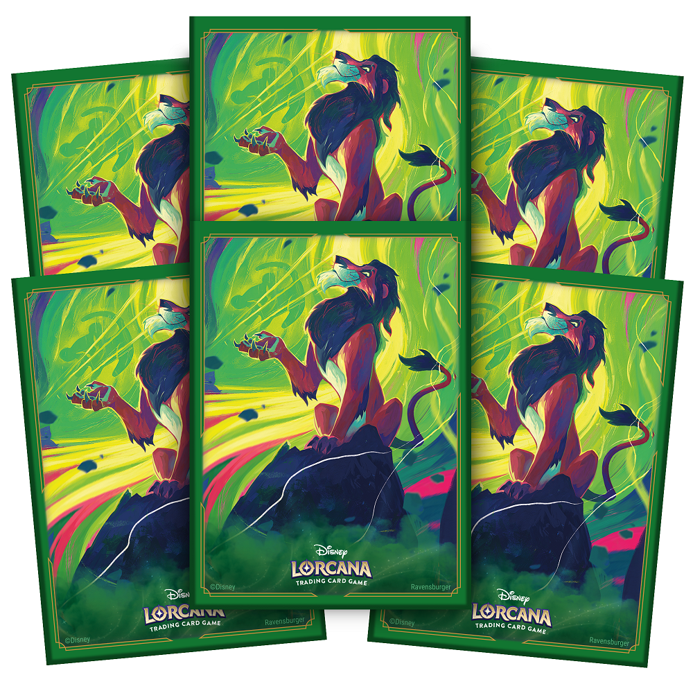 Disney Lorcana : Azurite Sea - Sleeves 65ct - Scar