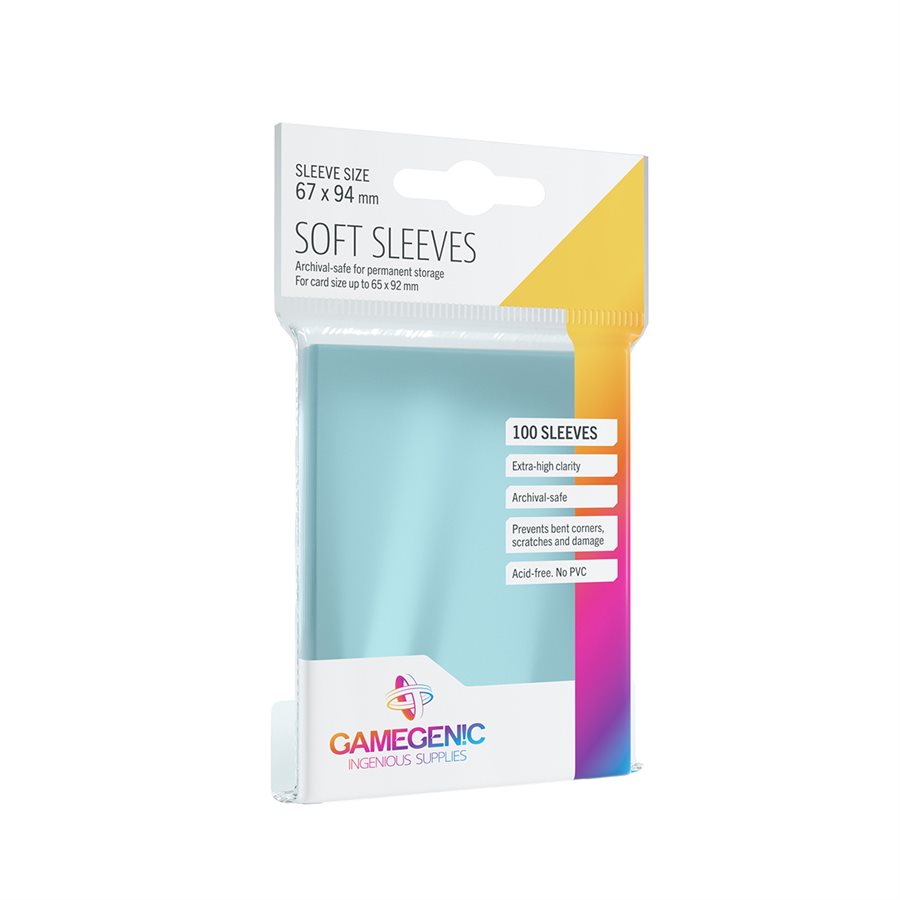 Sleeves: Gamegenic: Soft Sleeves (100)
