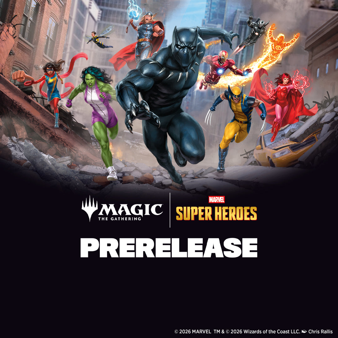 MTG Marvel Super Heroes Prerelease Event - June 19, 2026