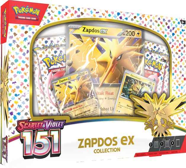 POKEMON - 151 (SV3.5) - ZAPDOS EX COLLECTION