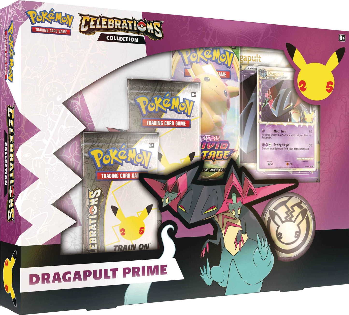 POKEMON - CELEBRATIONS - DRAGAPULT PRIME COLLECTION
