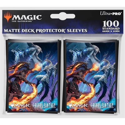 MTG - Final Fantasy : Bahamut and Ifrit - SLEEVES (100ct)