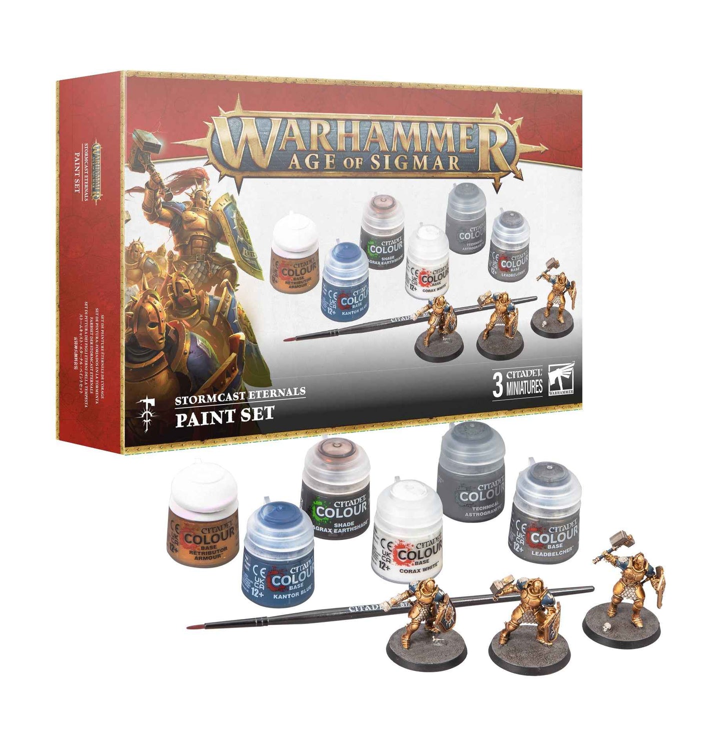 WARHAMMER AGE OF SIGMAR - Stormcast Eternals Paint Set