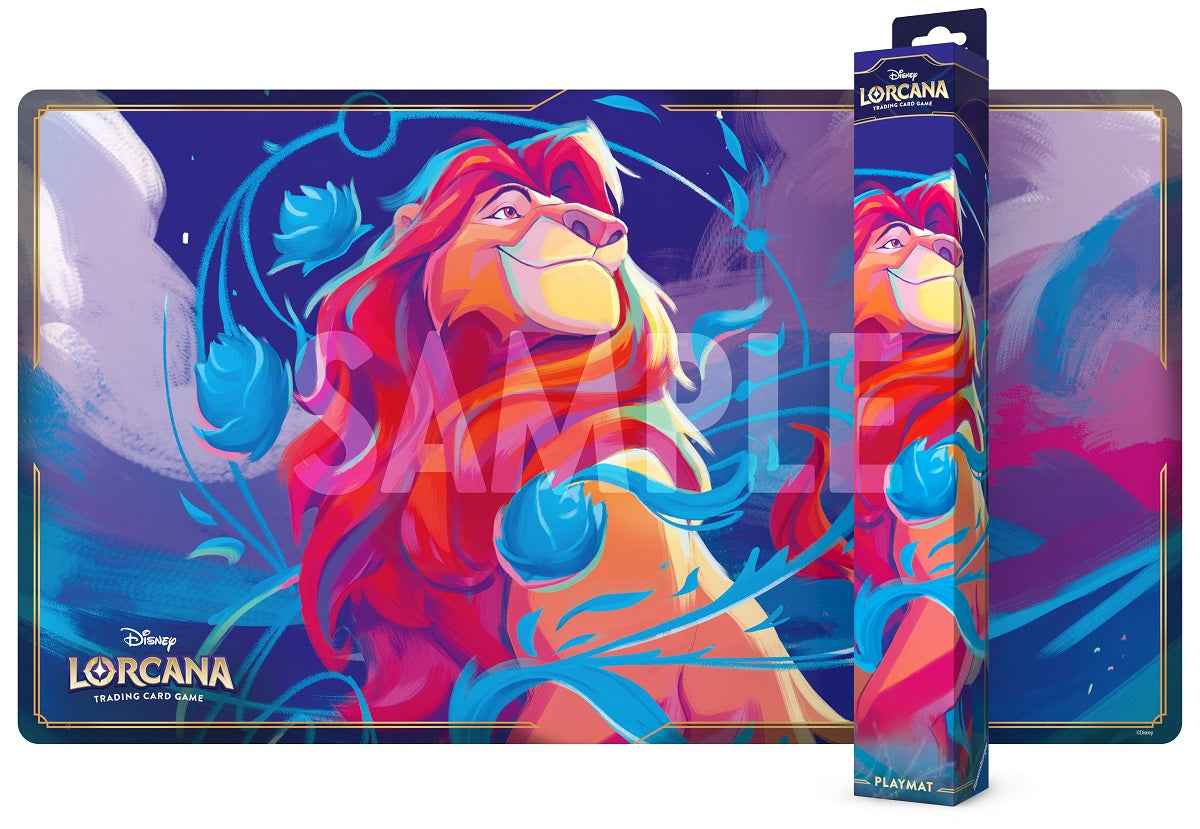 DISNEY LORCANA - PLAYMAT SET 9 MAT B MUFASA