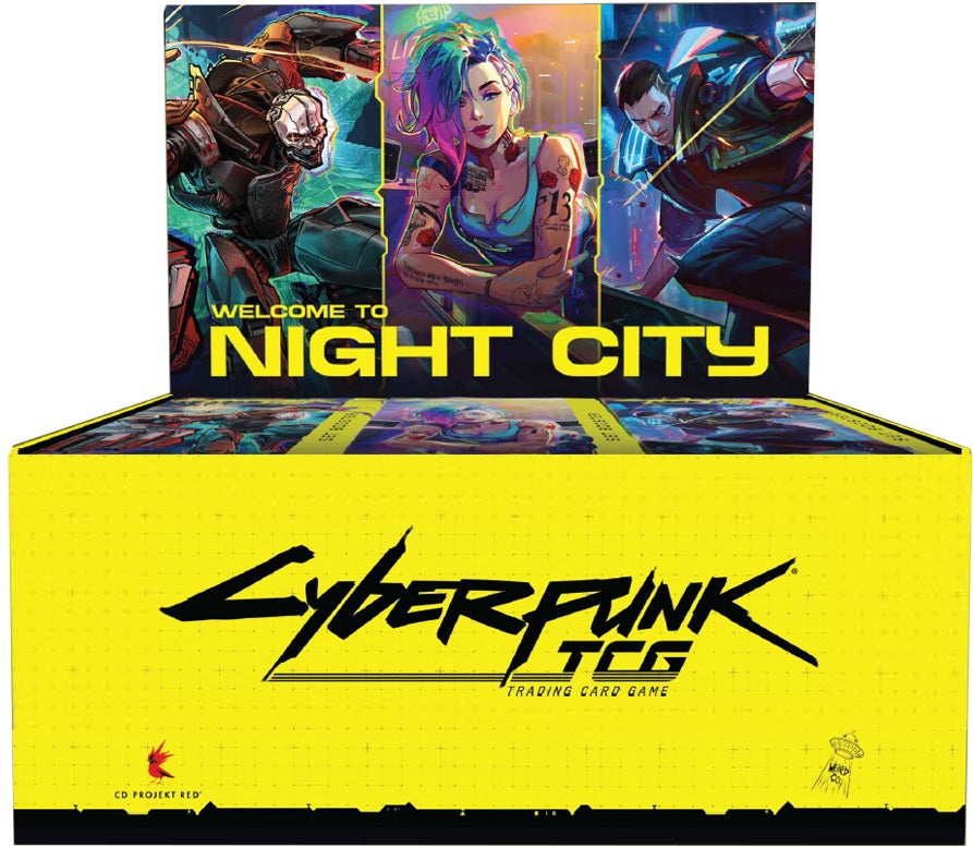 CYBERPUNK TCG: RETAIL BOOSTER DISPLAY (PRE-ORDER)