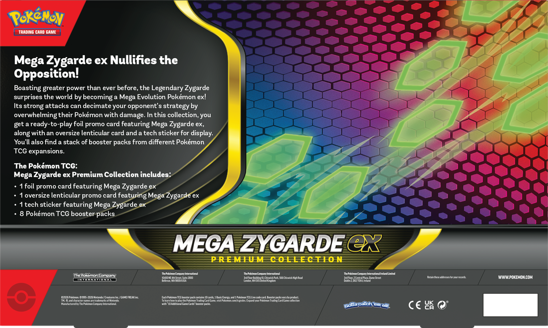 POKEMON : MEGA ZYGARDE EX PREMIUM COLLECTION (Pre-order)