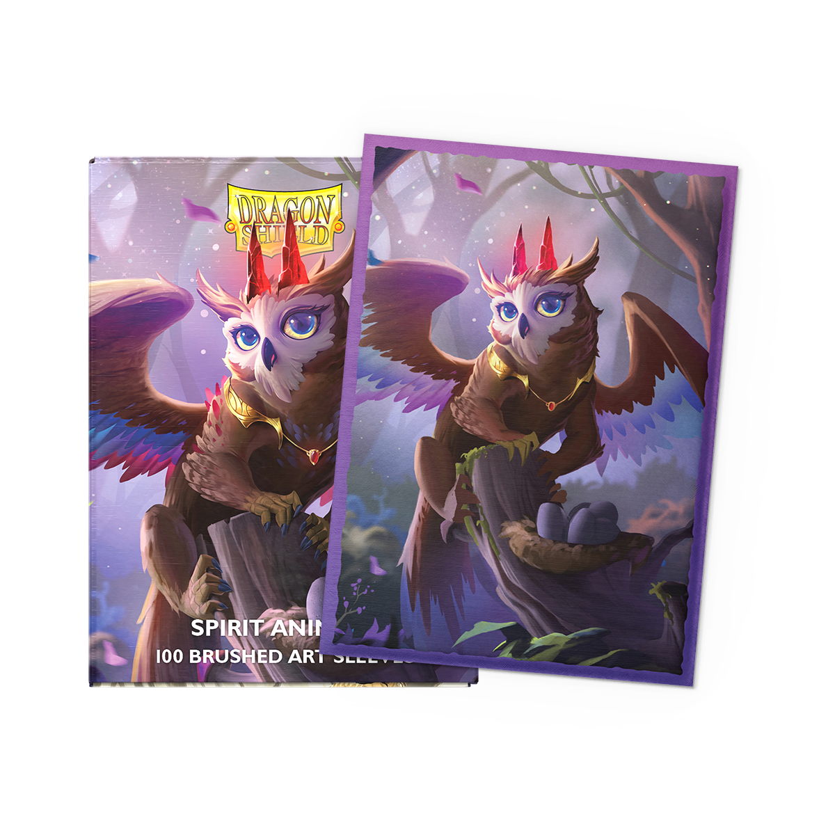 DRAGON SHIELD SLEEVES - BRUSHED ART - SPIRIT ANIMALS SERIES (100CT)