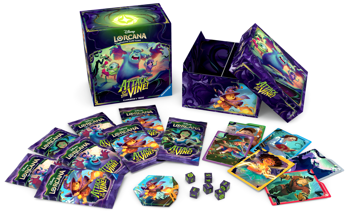 DISNEY LORCANA - FRENCH SET 13 ATTACK OF THE VINE! - ILLUMINEER'S TROVE