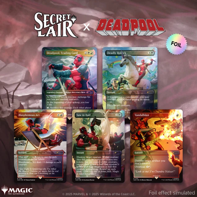 Secret Lair x Marvel's Deadpool April Pool's Day!