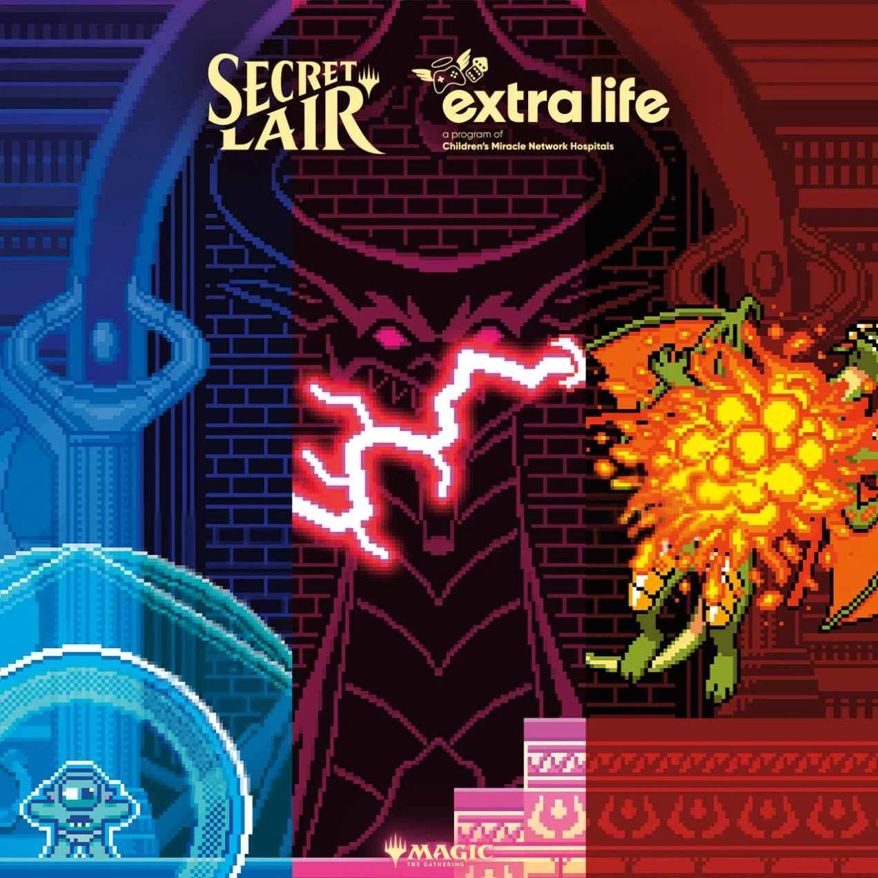 MTG: Secret Lair - Pixel Perfect | Extra Life 2024 Foil Edition