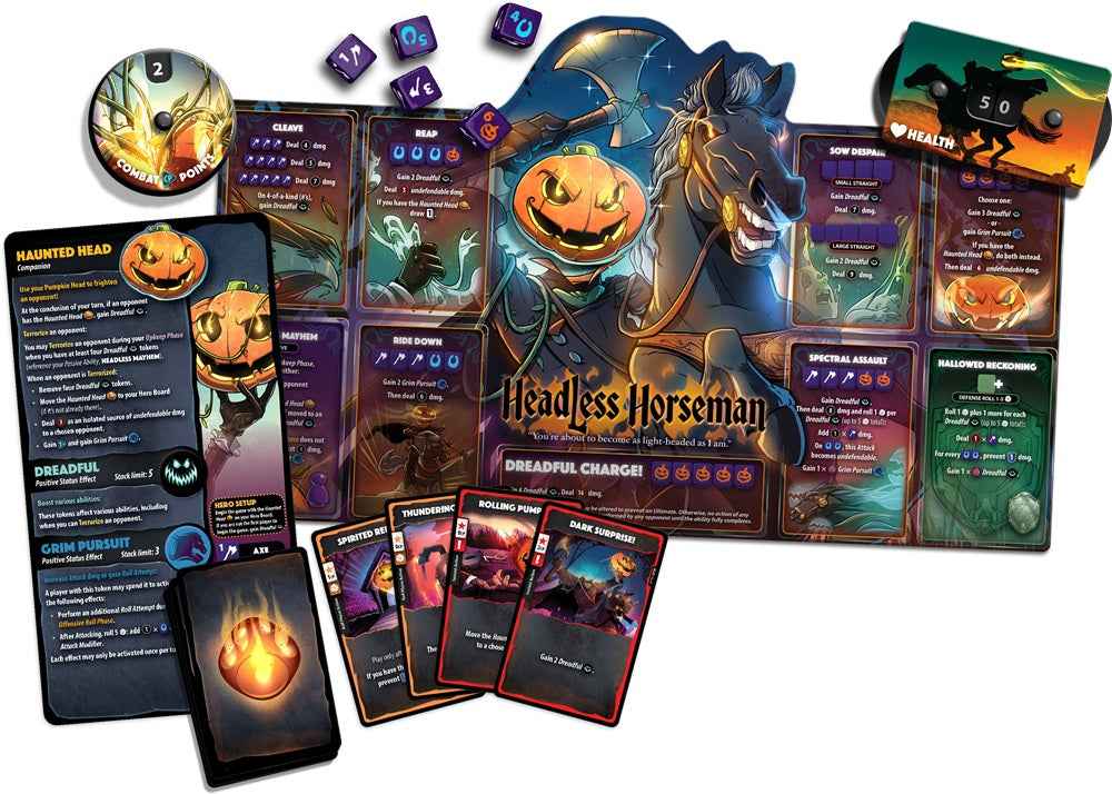 DICE THRONE HERO PACK - HEADLESS HORSEMAN