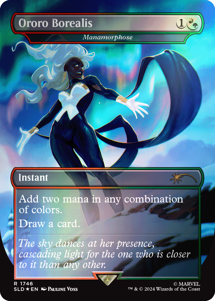 Secret Lair x Marvel's Storm Foil Edition