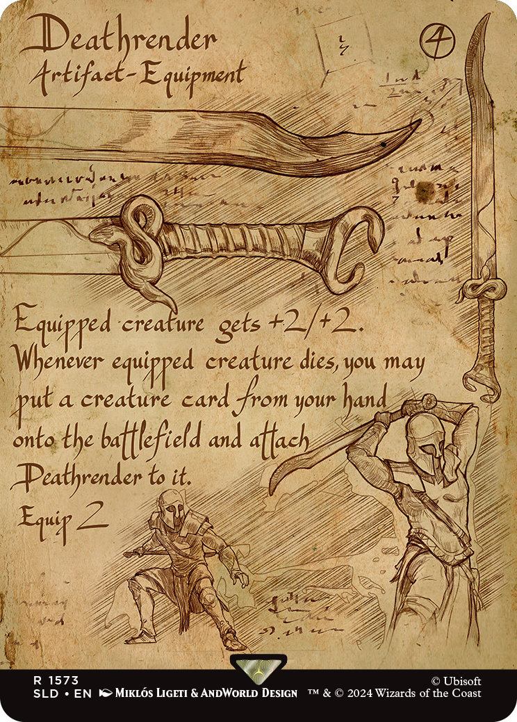 Secret Lair x Assassin’s Creed: Da Vinci’s Designs Non-Foil