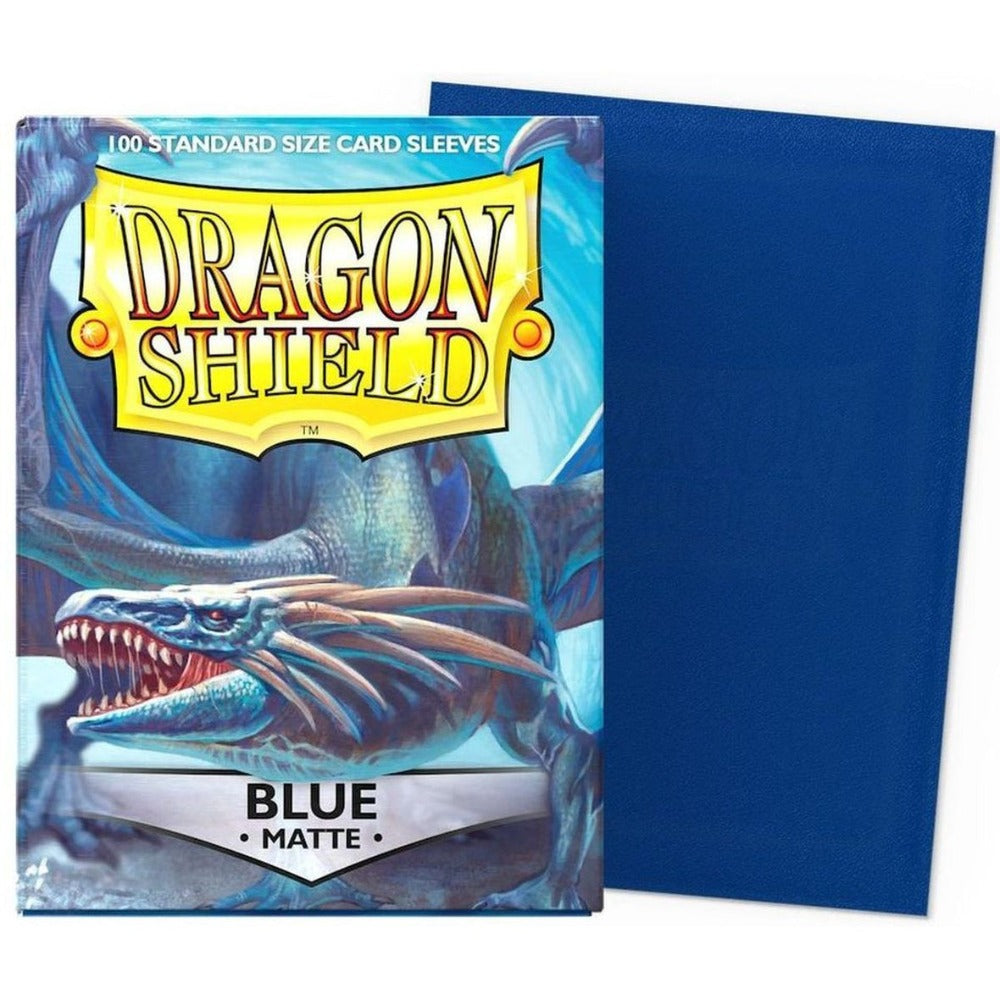 DRAGON SHIELD MATTE BLUE DENNAESOR 100CT