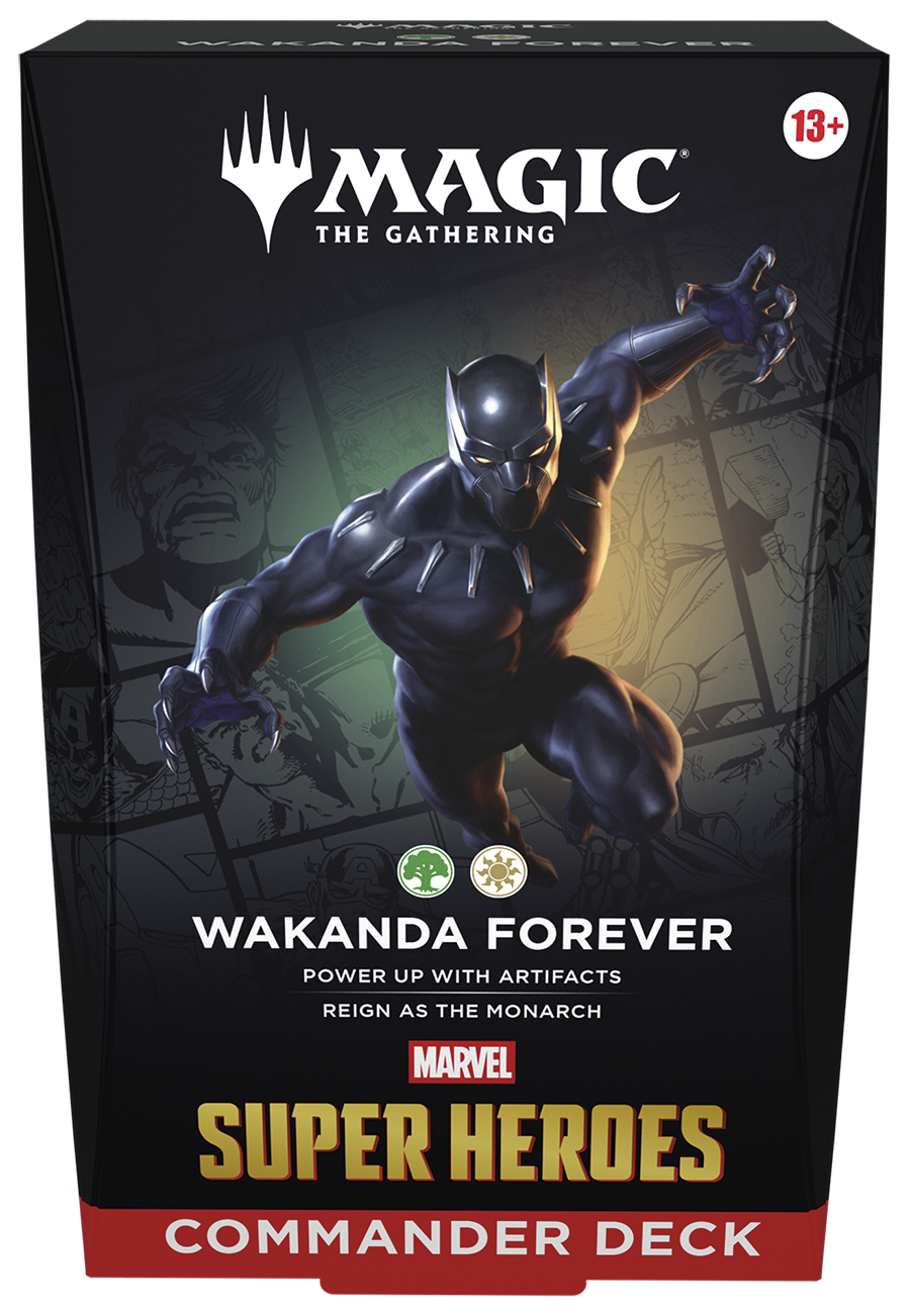MTG - MARVEL SUPER HEROES COMMANDER DECKS