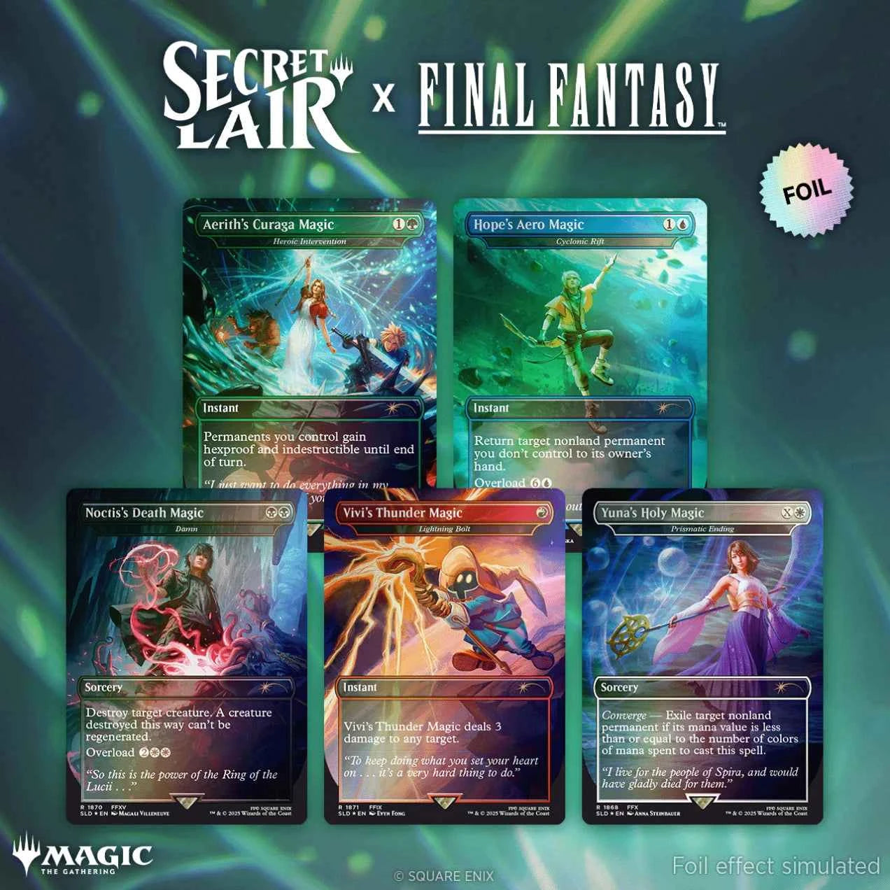 Secret Lair x FINAL FANTASY: Grimoire