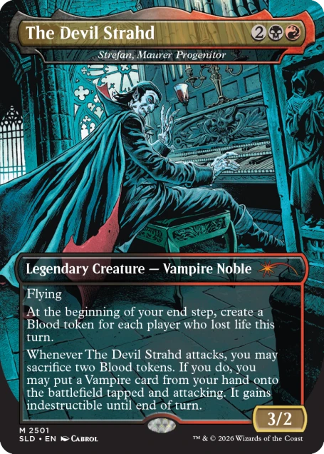 MTG Secret Lair x Dungeons & Dragons®: Strahd's Descent