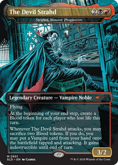 MTG Secret Lair x Dungeons & Dragons®: Strahd's Descent
