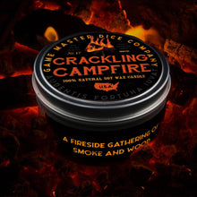 Crackling Campfire Gaming Candle: 8oz - QuestChest