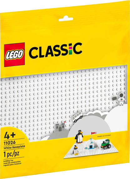 LEGO Classic White Baseplate (11026)