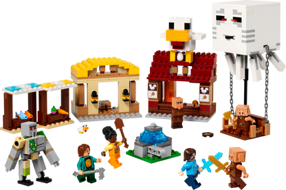LEGO Minecraft The Ghast Balloon Village Attack (21273)