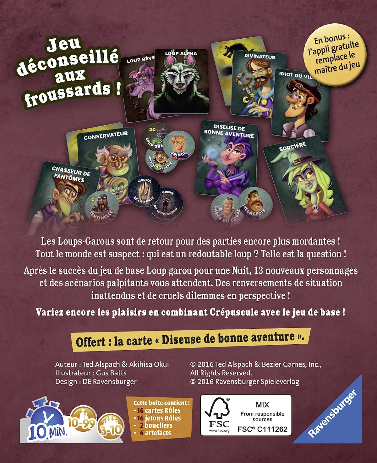 LOUP-GAROU POUR UN CREPUSCULE (FR)