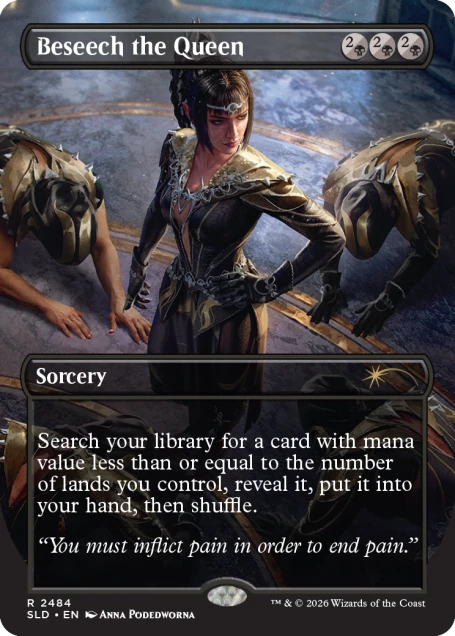 MTG Secret Lair x Dungeons & Dragons®: Shadowheart's Devotion