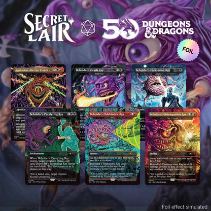 Secret Lair x Dungeons & Dragons®: Death is In the Eyes of the Beholder II (Foil Edition)
