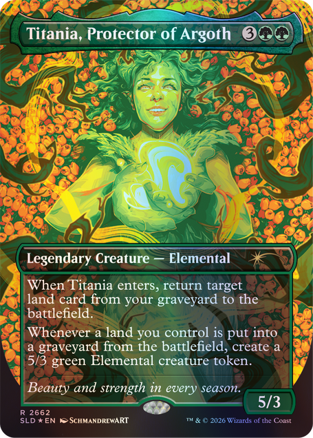 MTG - SECRET LAIR - WILD IN BLOOM FOIL EDITION