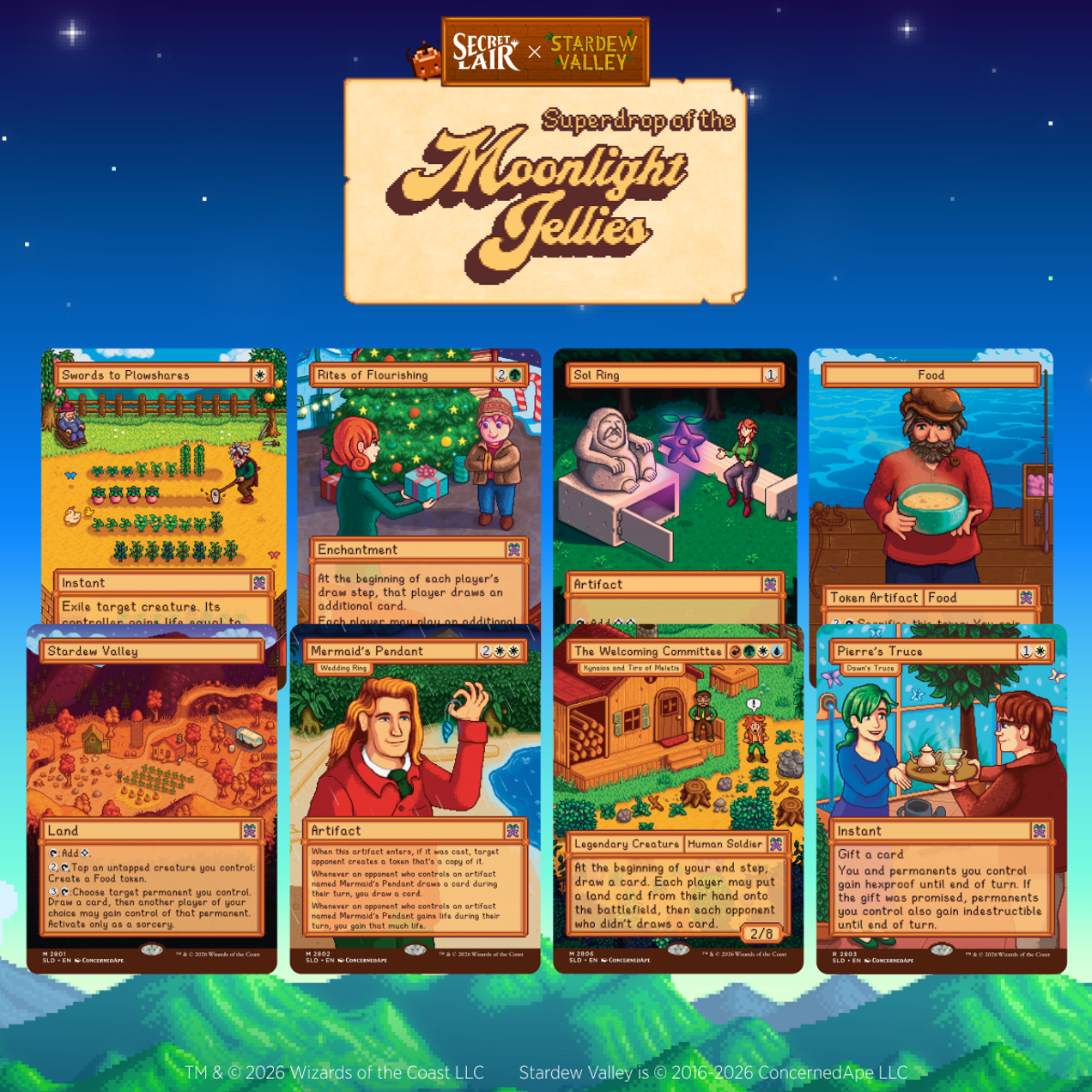 MTG - SECRET LAIR x STARDEW VALLEY : Welcome to Stardew Valley