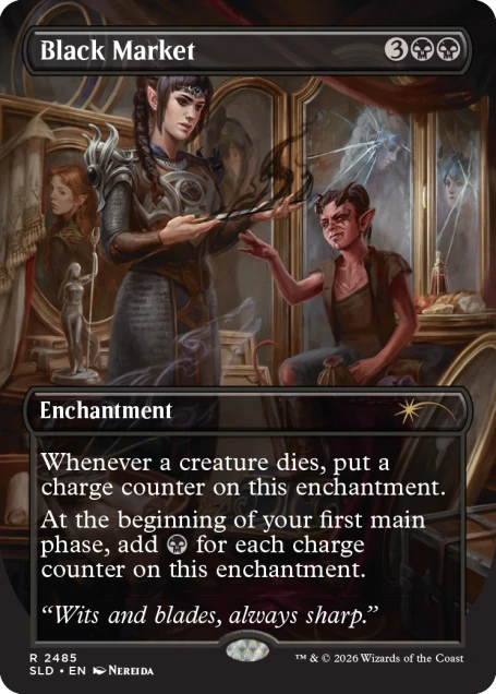 MTG Secret Lair x Dungeons & Dragons®: Shadowheart's Devotion