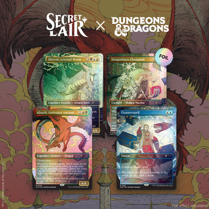MTG Secret Lair x Dungeons & Dragons®: Whispers in Candlekeep