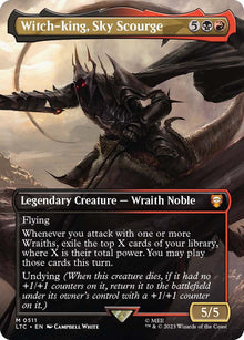 Witch-king, Sky Scourge (Borderless) (511) [Tales of Middle-earth Commander] [Borderless]