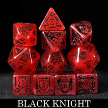 Black Knight - 11 Dice Set - QuestChest