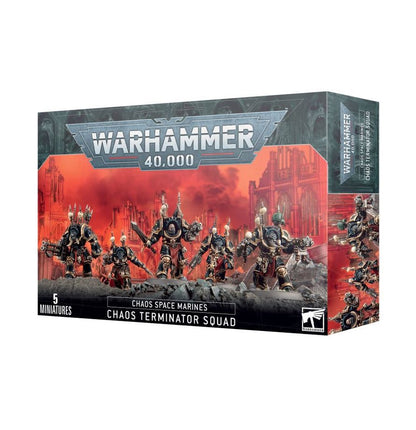 WARHAMMER 40K - CHAOS SPACE MARINES - CHAOS TERMINATOR SQUAD