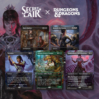 MTG Secret Lair x Dungeons & Dragons®: Shadowheart's Devotion