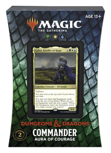 MTG - Dungeons & Dragons: Adventures in the Forgotten Realms - Commander Deck - Aura of Courage