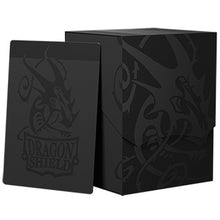 Deck Box: Dragon Shield: Deck Shell: Shadow Black / Black (100 ct)
