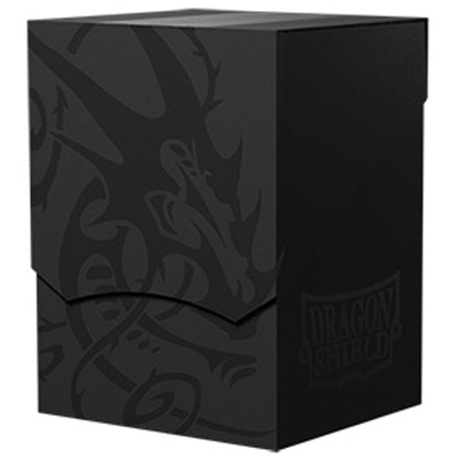 Deck Box: Dragon Shield: Deck Shell: Shadow Black / Black (100 ct)
