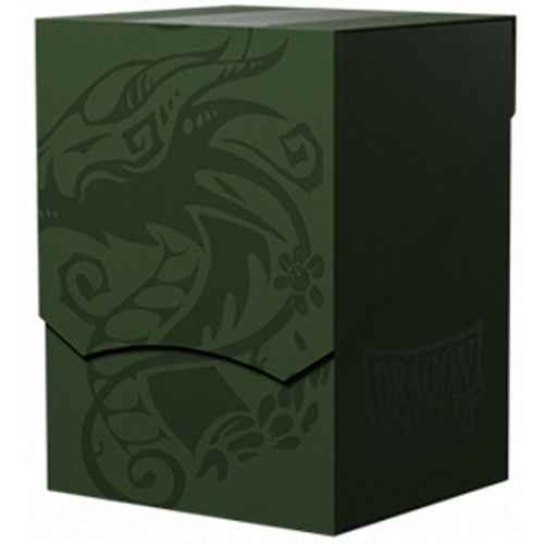 Dragon Shield: Deck Shell: Forest Green / Black (100 ct)