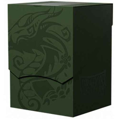 Dragon Shield: Deck Shell: Forest Green / Black (100 ct)