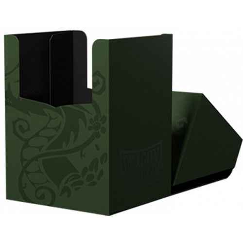 Dragon Shield: Deck Shell: Forest Green / Black (100 ct)