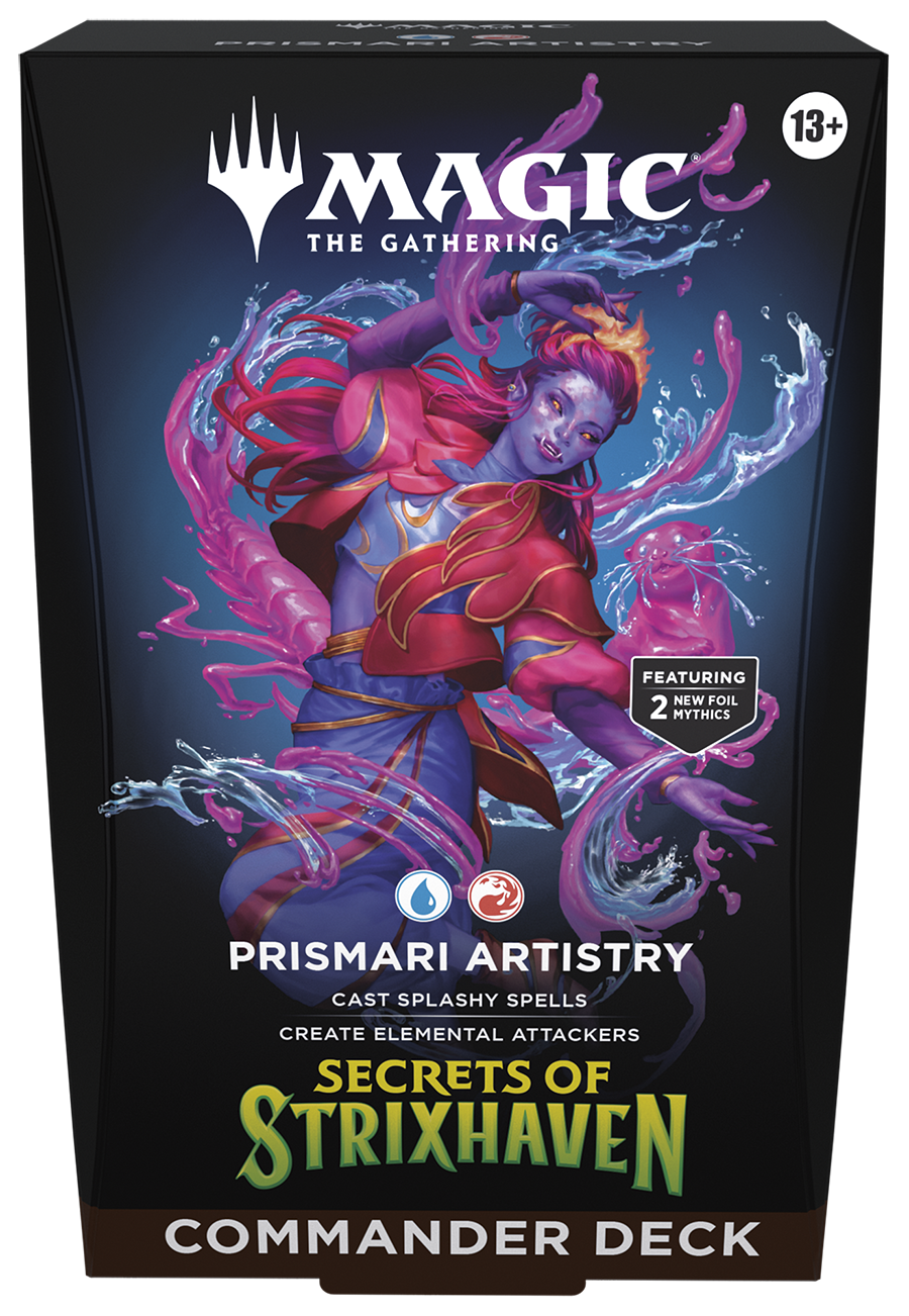MTG : SECRETS OF STRIXHAVEN - COMMANDER PRISMARI ARTISTRY