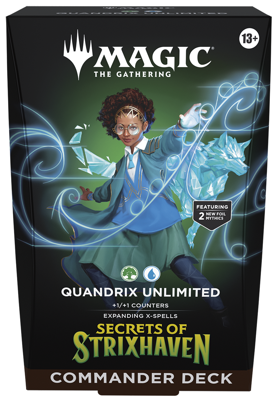 MTG : SECRETS OF STRIXHAVEN - COMMANDER QUANDRIX UNLIMITED