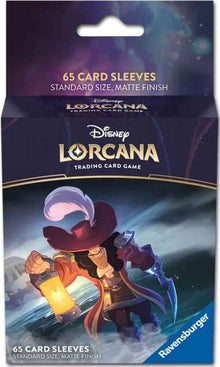 DISNEY LORCANA CARD SLEEVE - CAPTAIN HOOK