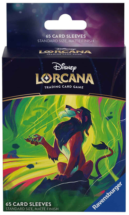 Disney Lorcana : Azurite Sea - Sleeves 65ct - Scar