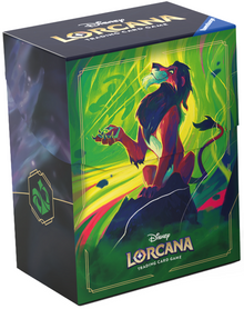 Disney Lorcana : Azurite Sea - Deck Box 80ct - Scar